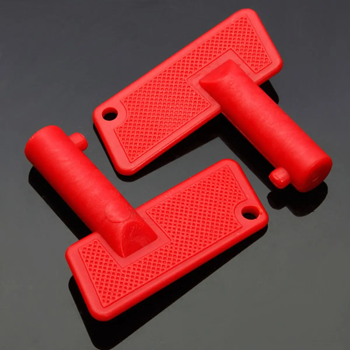 

2pcs 12V Battery 100AMP Cut Off Kill Isolator Switches Spare Keys Marine Auto Boat Truck