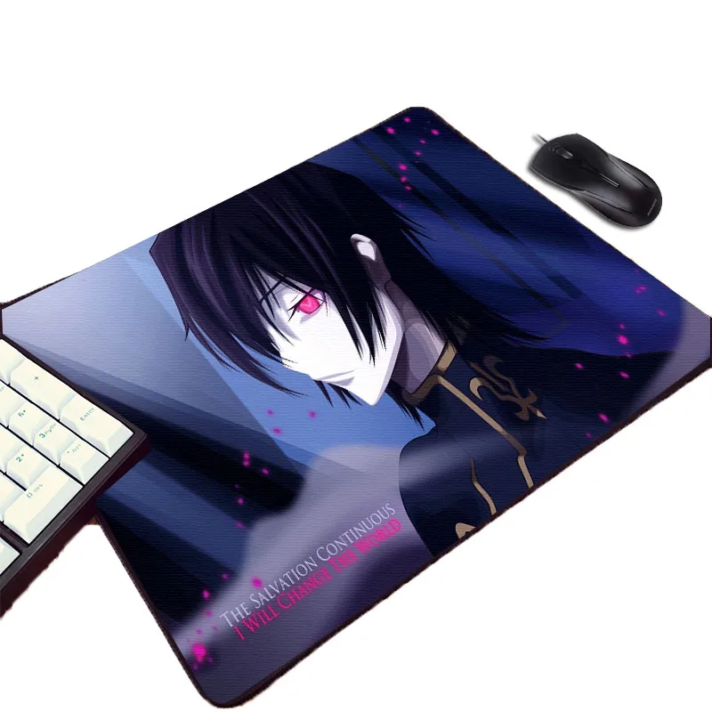 

Mairuige CODE GEASS Lelouch Lamperouge Zero Cool Anime Pattern Mousepad Animation Comic Mini Rubber Pc Notebook Gaming Mouse Pad