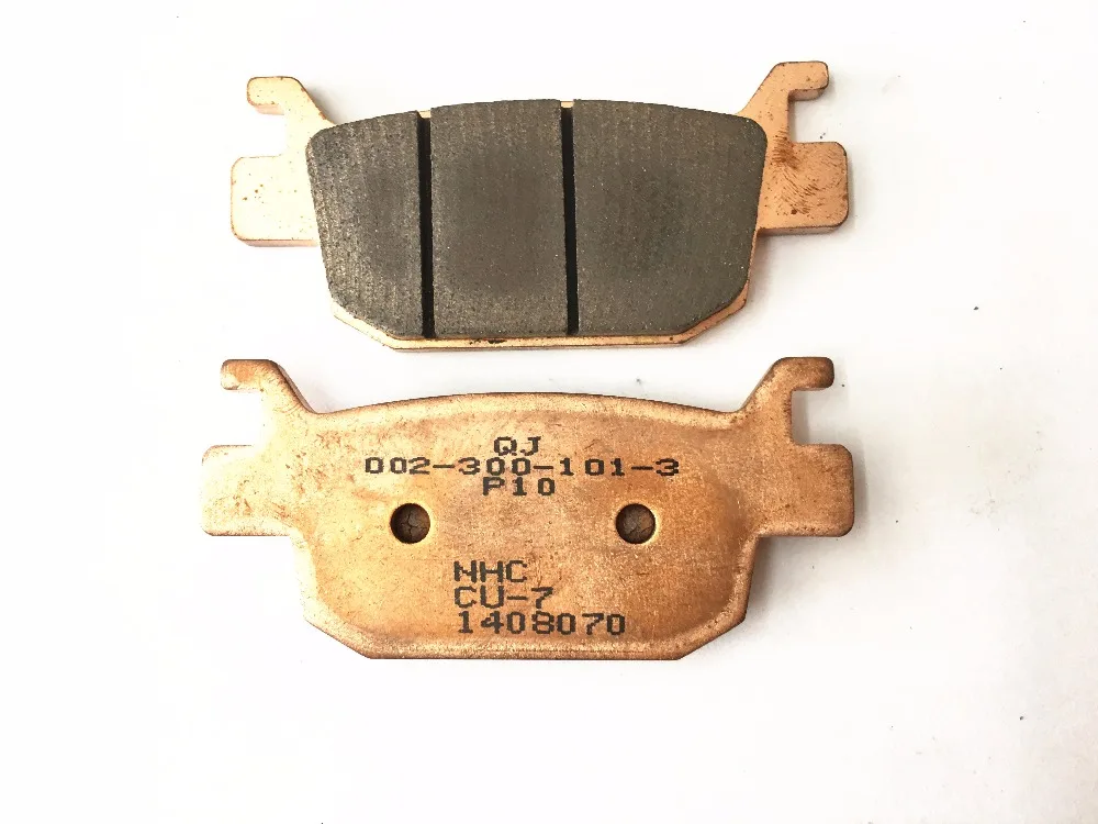 

Made in Taiwan NHC rear brake pads for Benelli BN302 TORNADO TNT300 STELS 300 Keeway RKX 300 / BN TNT 300 302