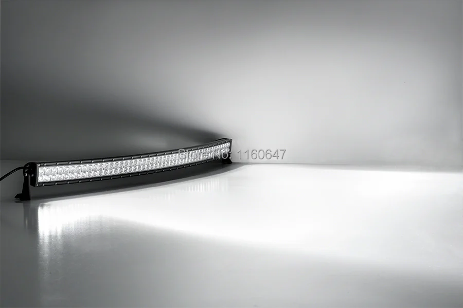 Solicht 52 ''изогнутые 300 W комбо светодиодный свет бар IP67 Водонепроницаемый может занять от 10 до 30 V светодиодный 4X4 изогнутые 52 дюймовый внедорожник светодиодный свет бар