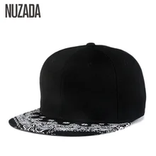 Бренды NUZADA кости мужчины женщины бейсболки Хип-Хоп snapback шляпы простую печать Cap мода тенденция хлопка Джей ти-058