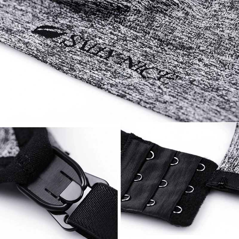 SALLY NICE Maternity Nursing Bra L/XL Adjusted-straps Breastfeeding Antibacterial Quick Moisture Absorption Wireless Push Up Bra