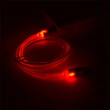 1M LED Light Micro USB Cable Charger Data Sync Cord For Android Phone Drop Shipping MOSUNX Futural Digital F35