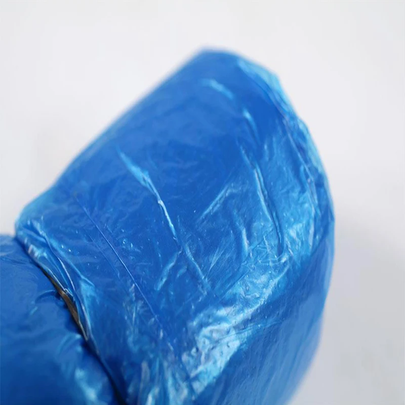  200 PCS PE Shoe Cover Machine Shoe Cover Blue Disposable Convenient And Comfortable Model House Hig