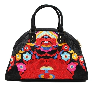 

Fashion Embroidered National Shopping Women Totes!Nice Floral embroidery Shoulder&Handbag bag Vintage Lady Canvas Shell Carrier