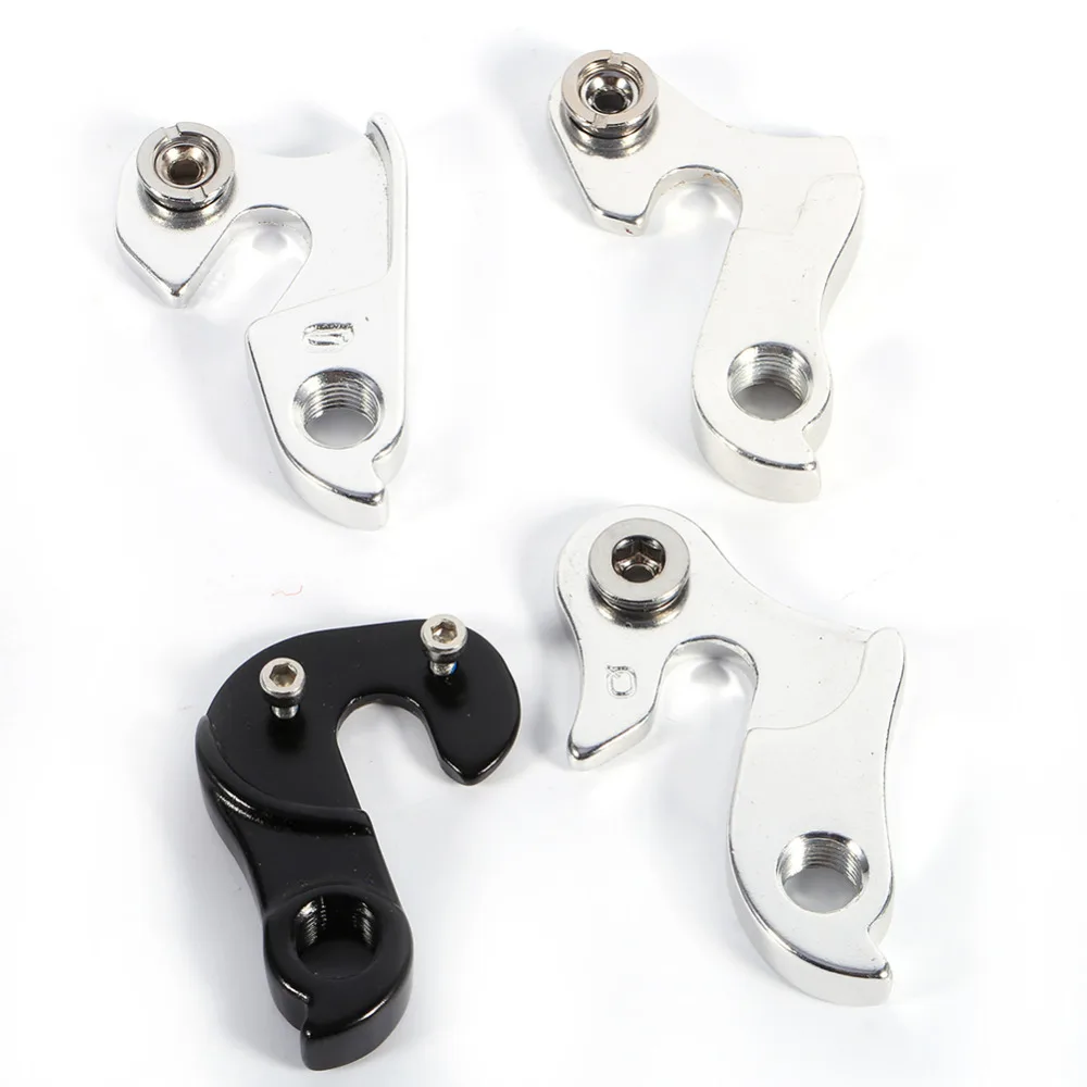 

Bicycle Rear Derailleur Hanger Drop Out Adapter Hook Aluminium Alloy Cycling MTB Bike Frame Gear Tail Hook With Screw 4 Size