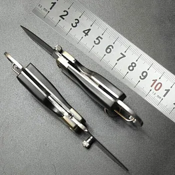 

Portable Stainless Steel Folding Fold Knife Key Ring Camping Mini Peeler Keychain Tactical Rescue Survival Outdoor Tool Hunting