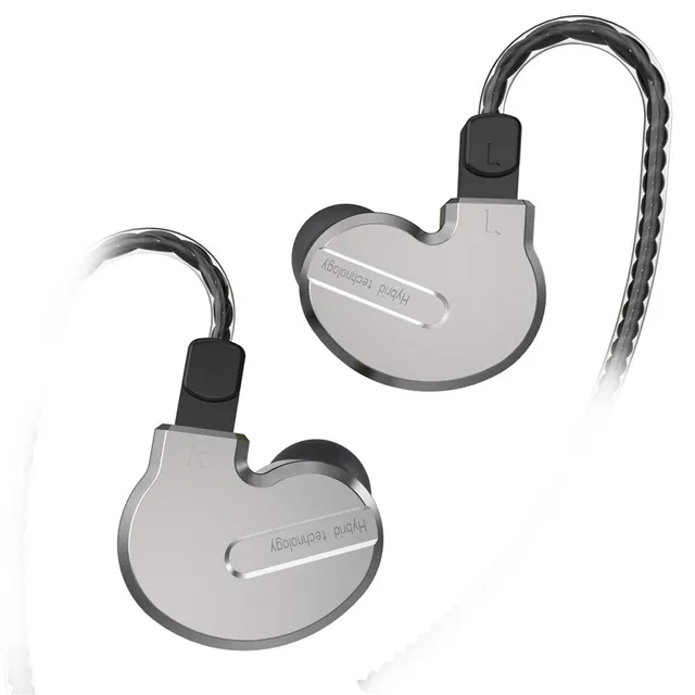 BQEYZ KB1 Triple Drivers Earphones 1DD 3BA HiFi Stereo in-Ear Metal Shell Removable Cable 4