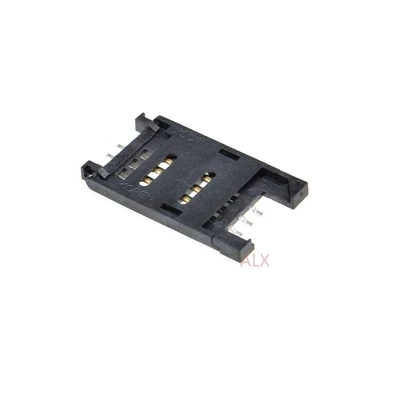5PCS SIM Card holder 6P SMT SMD 6 PIN Card Socket / 6pin Slot / Seats/ Holder connector for phone