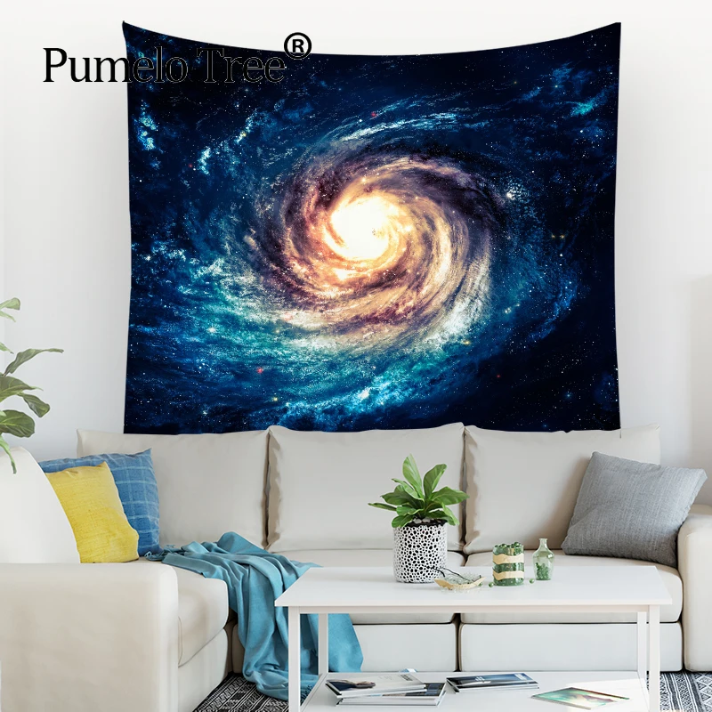 

3D Galaxy Psychedelic Wall Tapestry Planet Space Custom Tapestry Hanging Polyester Boho Decorations High Quality Wall Hanging