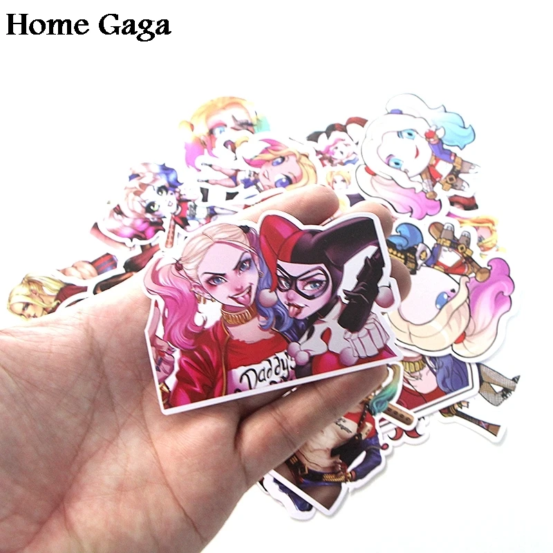 20 компл./лот Homegaga 33 шт./компл. отряд самоубийц коллекции Скрапбукинг наклейка креативные DIY наклейки мультфильм ноутбук телефон D1750