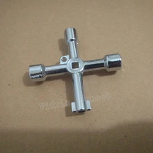 Многофункциональный Электрический шкаф управления треугольный ключ двери лифта клапан квадратное отверстие ключ