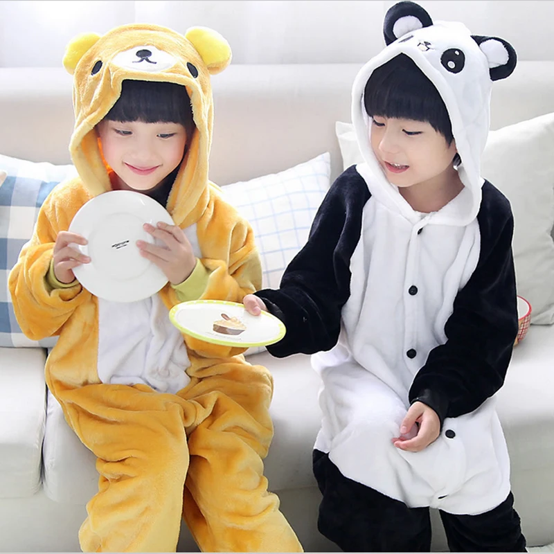 Новые Детские Покемон динозавр PIKACHU панды Onesie детский костюм для хеллоуина для девочек и мальчиков, теплые мягкие пижамы Одна деталь, одежда для сна