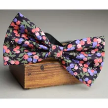 Фиолетовый маленький фруктовый модный мужской галстук-бабочка деловой Повседневный галстук-бабочка для жениха галстук-бабочка на свадьбу