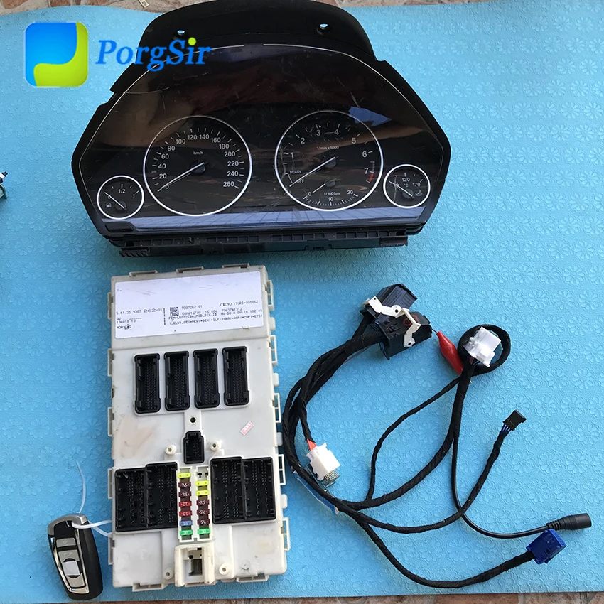 

9383687 9387262 FEM BDC Test Platform Full Set with Dash Board for BMW & 434MHz Remote Control for BMW To Make Job On Bench