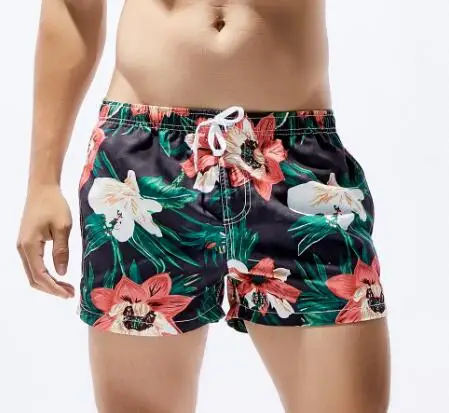 Бренд taustiem купальники мужские Купальники быстросохнущие пляжные шорты для серфинга трусы боксеры морские повседневные шорты с карманами - Цвет: Многоцветный