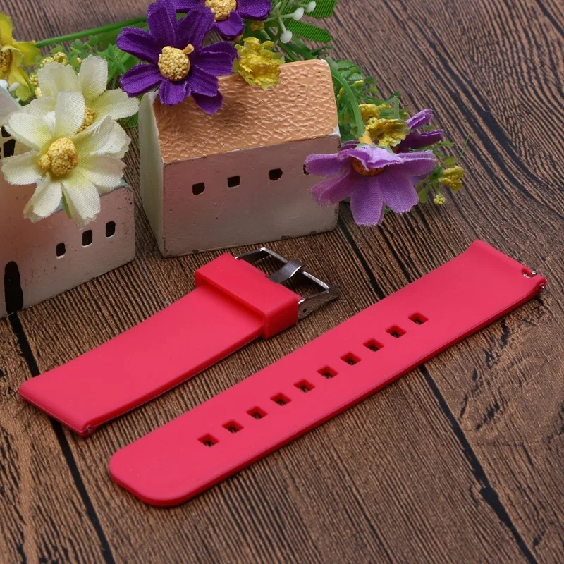 46 мм силиконовый сменный спортивный ремешок для часов Samsung R380/R381/R382 Pebble Time LG Cookoo 1/2