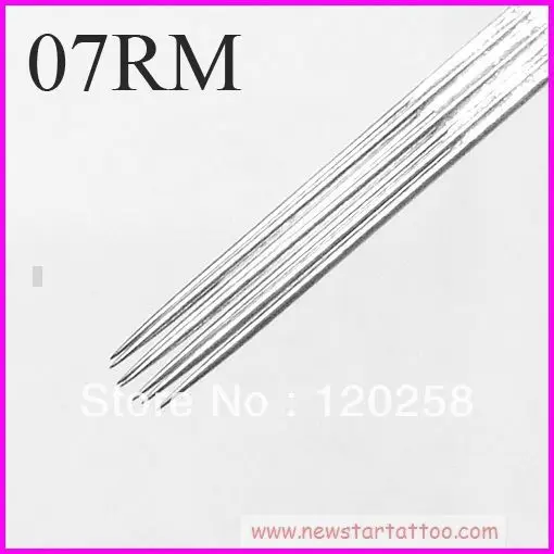 Free Shipping 50pcs/Set Sterilize Tattoo Needles Curved magnum 7RM Machine Sterile Disposable wholesale needles | Красота и здоровье