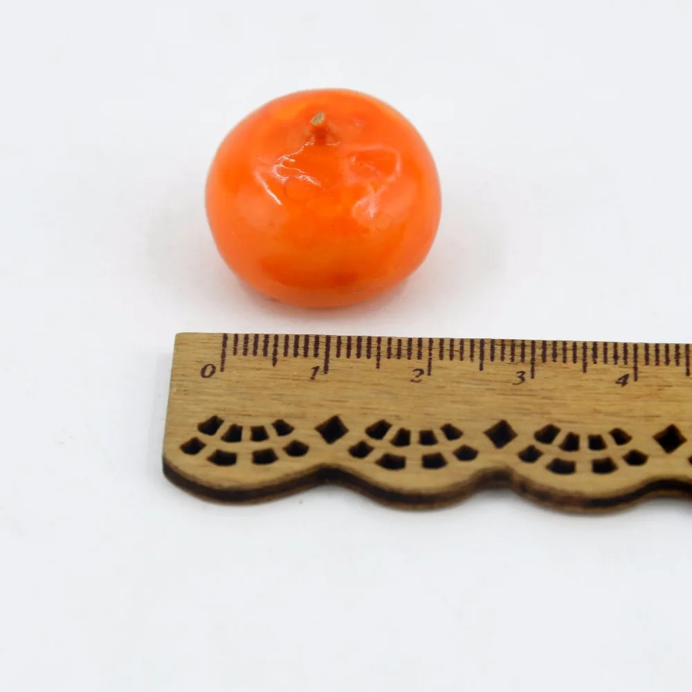 Mini Orange Artificial Fruits and Vegetables for Wedding Home Decoration Cognitive Toy Fake Plastic Foam Berries 20Pcs artificial fruits and vegetables