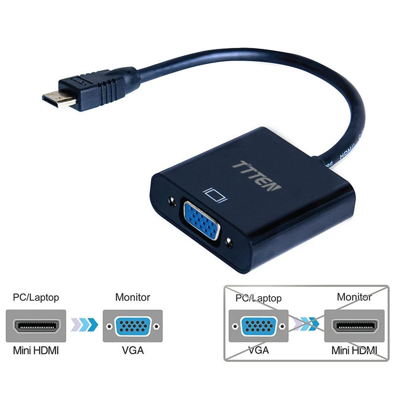 Mini HDMI to VGA (3)