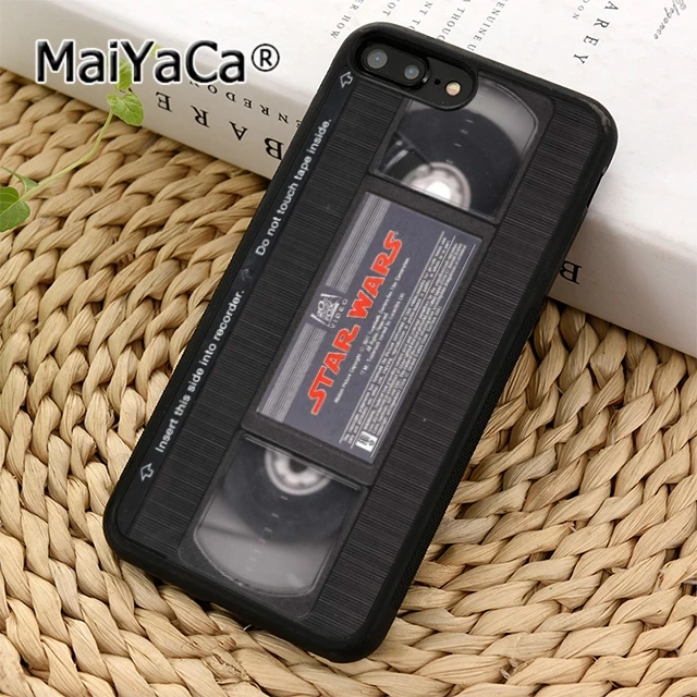 

MaiYaCa VINTAGE STAR WARS FILM VHS TAPE Phone Case Cover For iPhone 5 6s 7 8 plus 11 pro X XR XS max Samsung S6 S7 edge S8 S9