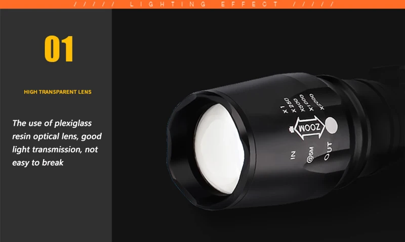 Светодиодный фонарь для охоты Litwodz65 10000 люмен CREE XM-L2 Zoom для аккумуляторов 2x18650, водонепроницаемый фонарь, время работы более 10 часов