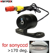 600 linee CCD HD notte vsion auto bakup invertire monitor della fotocamera posteriore di assistenza al parcheggio della macchina fotografica Universale frontale vista posteriore della macchina fotografica impermeabile