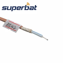 Superbat радиочастотный коаксиальный кабель адаптер соединитель коаксиальный кабель M17/60-RG142/10 футов