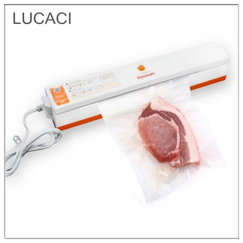 

220V Household Food Vacuum Sealer Machine Vacuum Packing Machine Film Container Food Sealer Saver Include 10Pcs Bags Free
