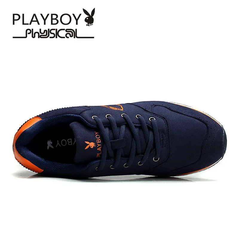 Marine Deportivas Top Couleur Zapatillas Dentelle Mode Profonde Cuir Bleu Casual Bleu ardoisé bleu Chaussures High Sport Up Pour Hommes En Playboy aREqCww
