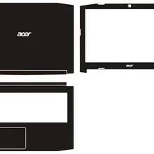 Специальные виниловые наклейки для ноутбука из углеродного волокна для acer Aspire Nitro AN515-51 15,6"