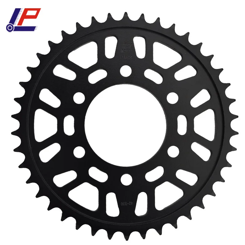

LOPOR For KAWASAKI ZRX1200 ZX12R ZX9R ZXR750 ZZR1200 ZRX ZZR 1200 chain 530-42T Motorcycle Rear Sprocket Motor Bike parts