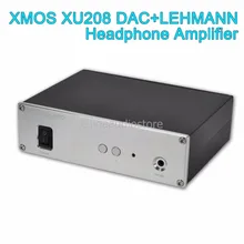MU3 LEHMANN усилитель для наушников DSD DAC+ ES9028Q2M ES9028 DAC XMOS XU208 асинхронный USB DAC звуковая карта, 115 В/230 В
