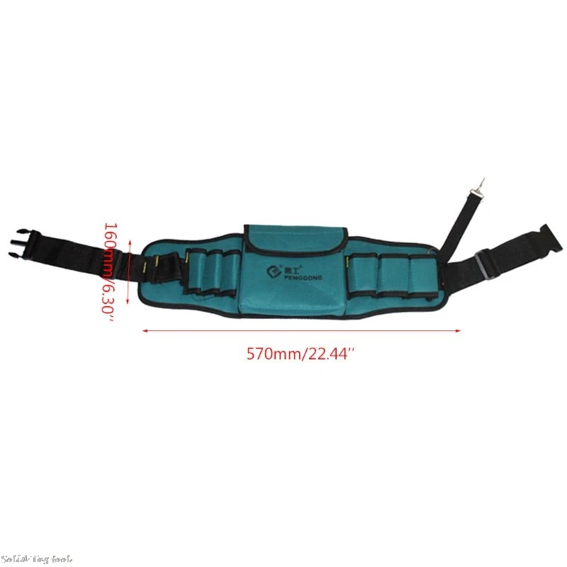 Высокое качество пояс поясные сумки для инструментов водонепроницаемый ткань Оксфорд мульти организовать карманы сумка для хранения электрик