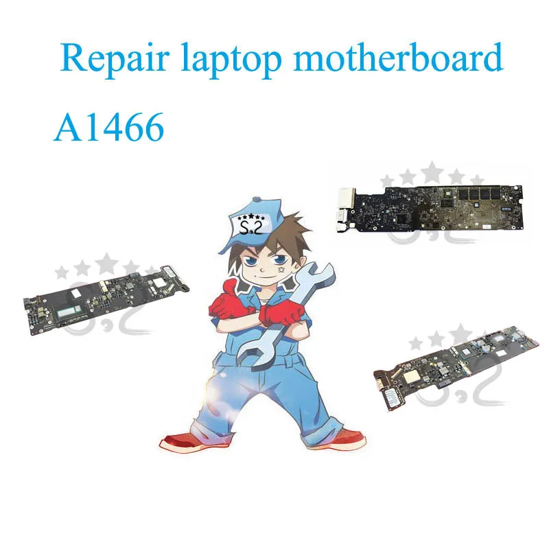 

OLOEY A1466 Motherboard repair for Macbook air 13.3" fixing Laptop repair logic board
