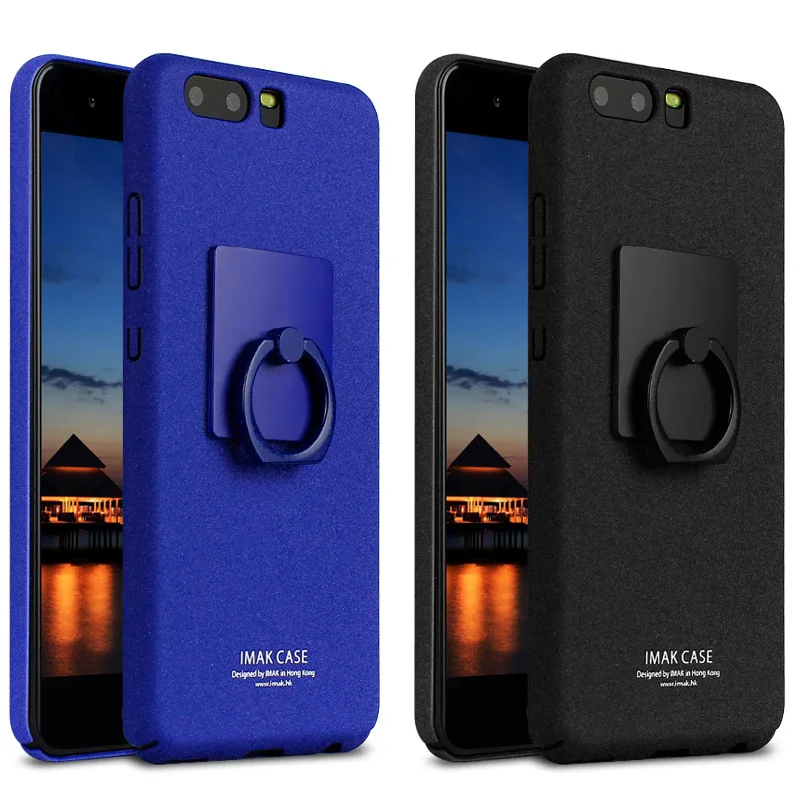 Huawei P10 Original IMAK Cowboy Case with Stand Hard PC Back Cover For Phone Matte Screen Film |
