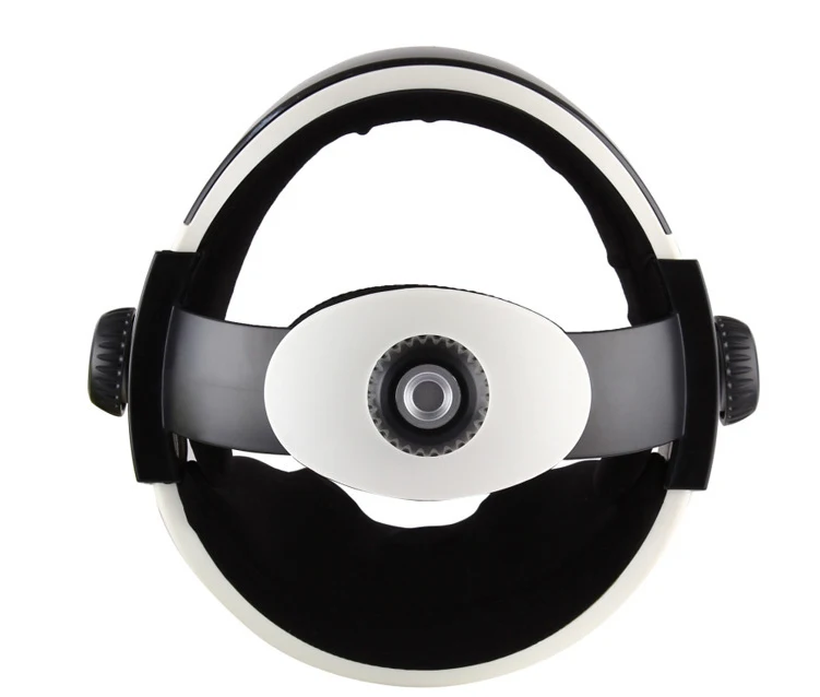  New Electric Head Massage Adjustable Size Brain Helmet Music Massage Air pressure Virbration Acupun
