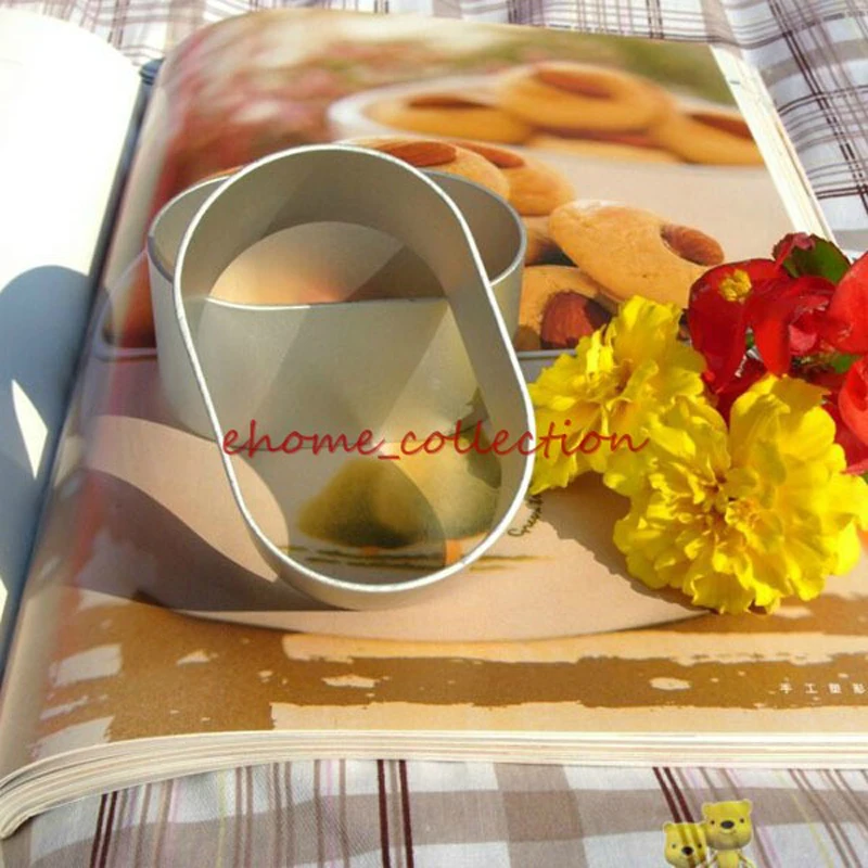 Эллипс/Овальная форма из алюминиевого сплава DIY выпечки бисквит Фондант