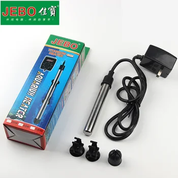 

JEBO Aquarium Fish Tank Water Adjustable Temperature Stainless Steel Heater Rod Thermostat for Aquariums Heating Stick 3028