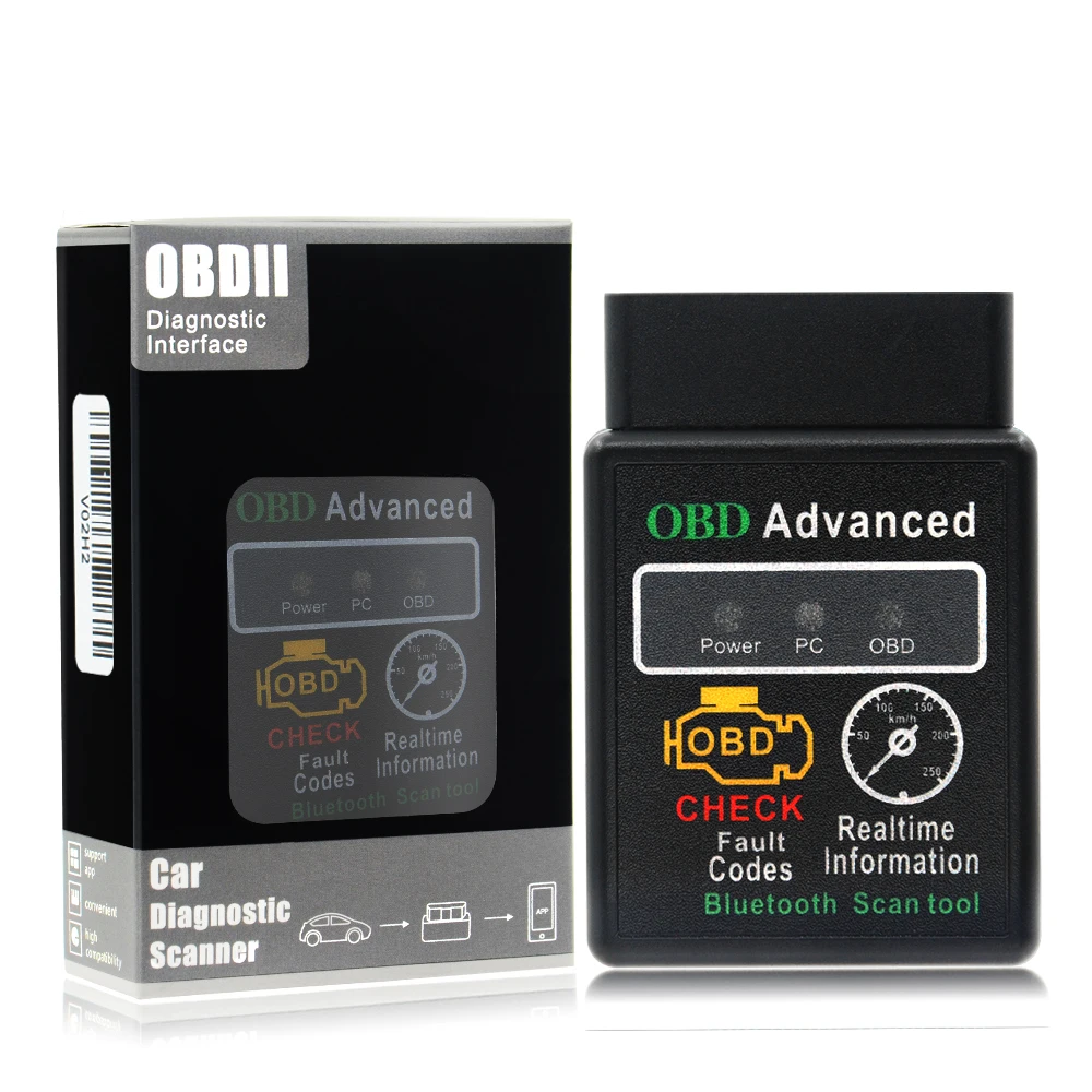Сканер кодов 25K80 Super Mini ELM 327 Wi Fi V1.5 OBDII/OBD2 Автосканер на Android и IOS ELM327 для всех