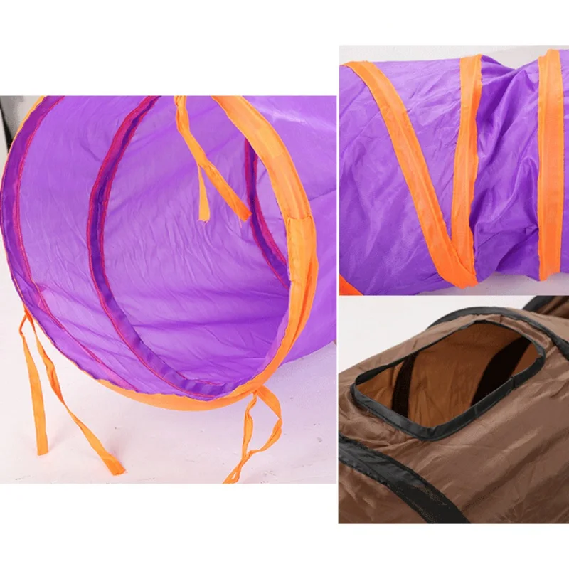New Funny S Way Cat Tunnel Collapsible Cat Toy Portable Cat Exercise Play Occasion for Indoor Outdoor Supplies New Funny S Way Cat Tunnel Collapsible Cat Toy Portable Cat Exercise Play Occasion for Indoor Outdoor Supplies
