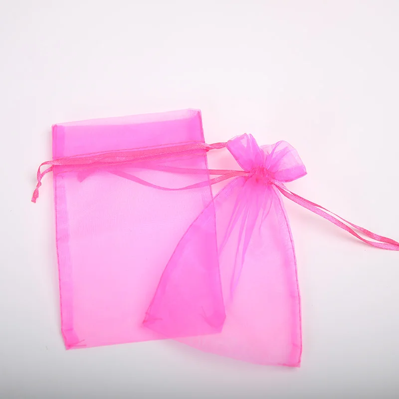 Wholesale 100PCS 7.5*10CM Drawstring Organza Jewelry Bags Wedding Candy Gifts Jewelry Packaging Bag Multicolor Sack Wholesale 100PCS 7.5*10CM Drawstring Organza Jewelry Bags Wedding Candy Gifts Jewelry Packaging Bag Multicolor Sack