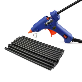 

CMHI 30pcs Diameter 11mm Black high viscosity Hot Melt Glue Stick Professional Length 270mm DIY Glue Gun Sticks Paste Tools Sets