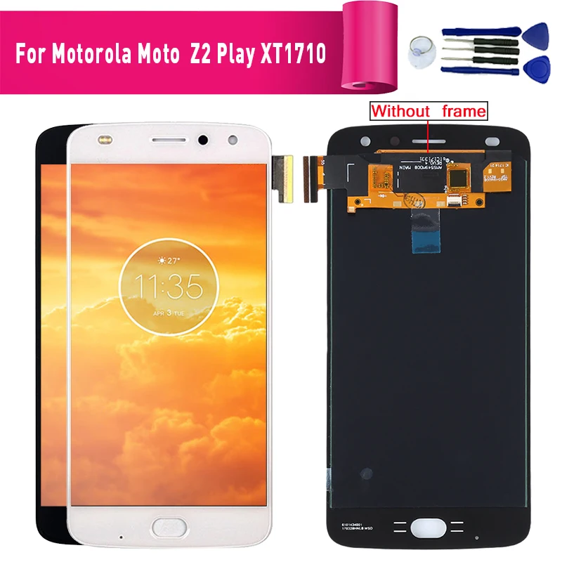 

for Motorola MOTO Z2 Play XT1710 LCD Display Touch screen Digitizer Assembly LCD Screen for Moto Z2 play xt1710 screen+Tools