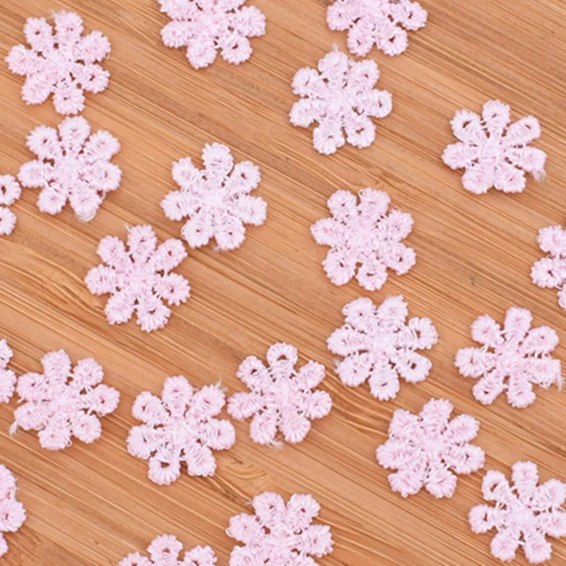 small embroidery lace flower