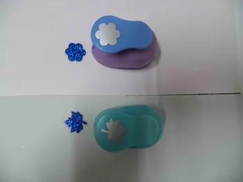

2pcs(2.5cm) flower and maple shape craft punch set Punch Craft Scrapbooking school Paper Puncher eva hole punch free shipping