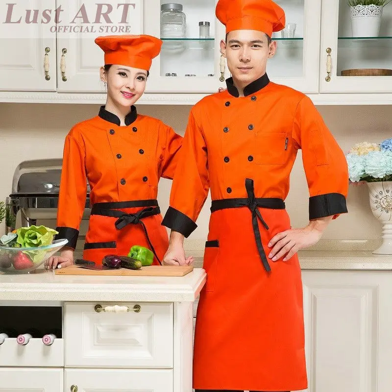 Veste de Chef, uniforme de chef pour femmes, couleurs de cuisine