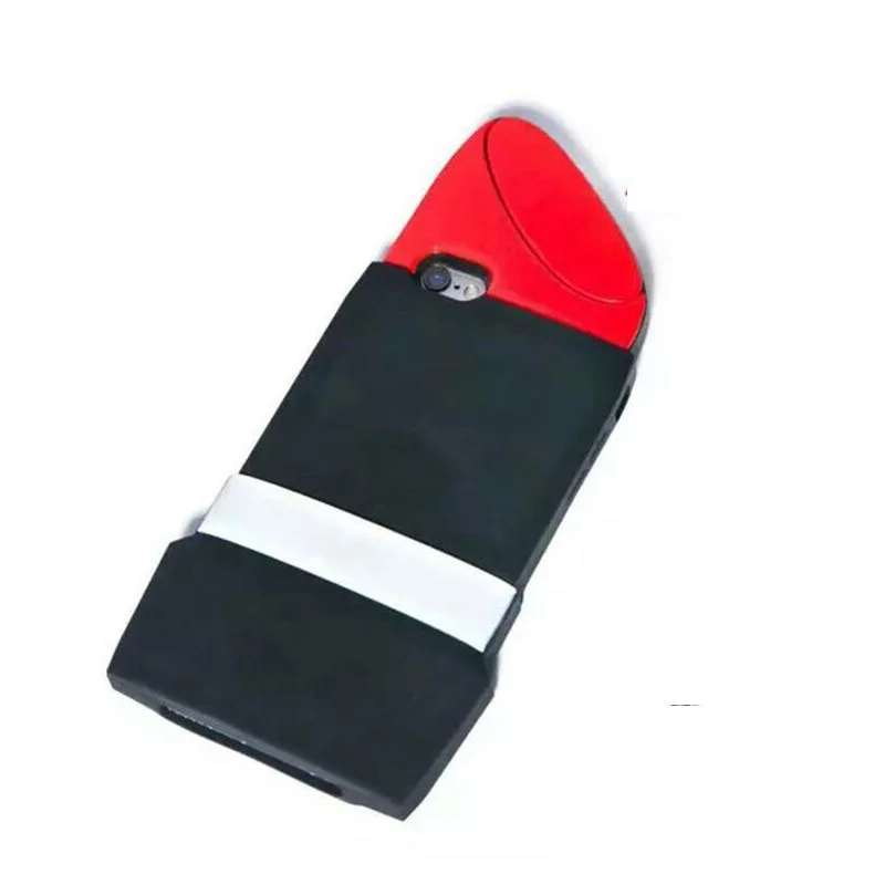 25pcs Lipstick Case Silicone Cover for iphone 5 5s 6 6s plus Protective Back Phone Cases Shell Skin New mix order |
