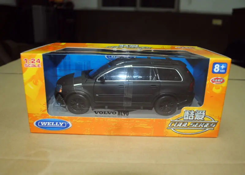 

WELLY 1/24 Scale Car Model Toys Sweden Volvo XC90 SUV Diecast Metal Car Model Toy For Gift,Kids,Collection