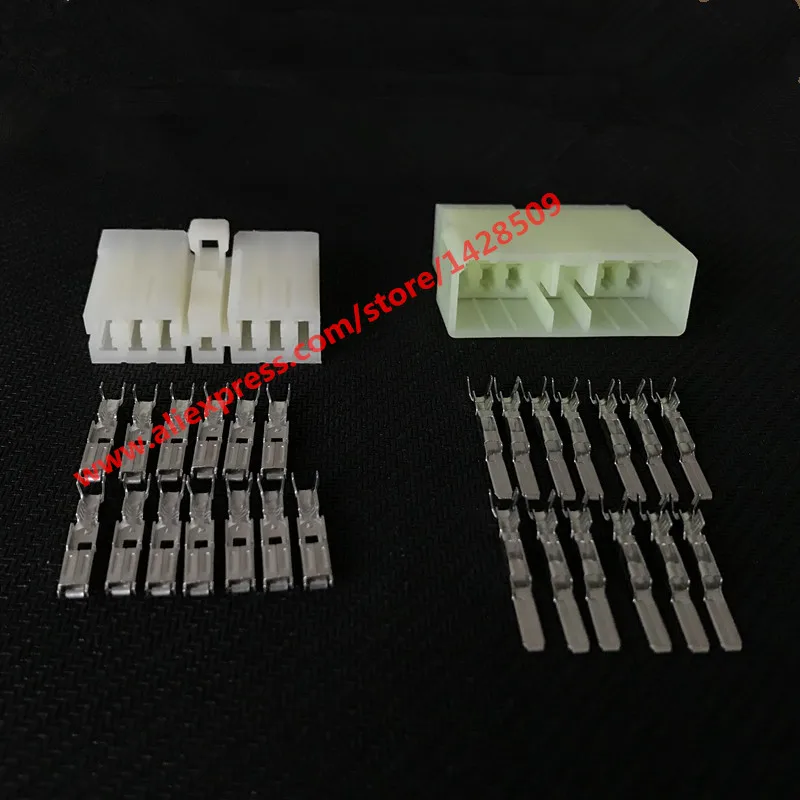 10 Sets 13 Pin Female Male Automotive Connector Electrical Housing Plug